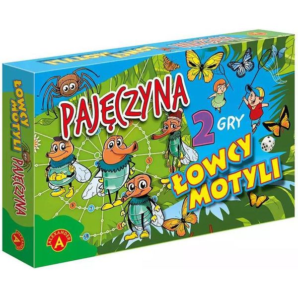 Gioco Da Tavolo 2In1 Ragnatela. Farfalla Catcher Alexander P8-image