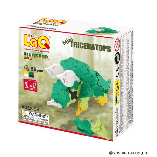 Laq Mondo Dei Dinosauri Mini Triceratopo-image