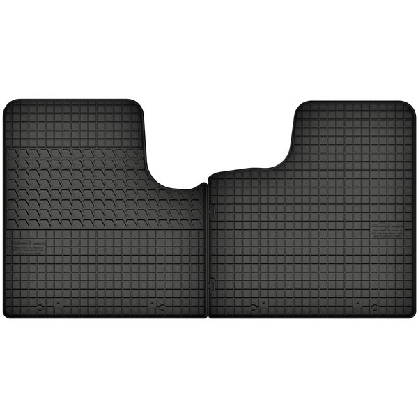 Tappetini In Gomma Adatti Per Fiat Talento (Dal 2016) Set Di Tappetini In Gomma Nero + Tappo-image