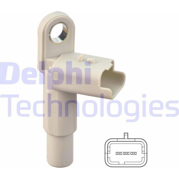 Sensore Posizione Albero A Camme Delphi Per Ford Fiesta Mk6 Hatchback (JA8, JR8) Alberi A Camme SS12297-12B1-image