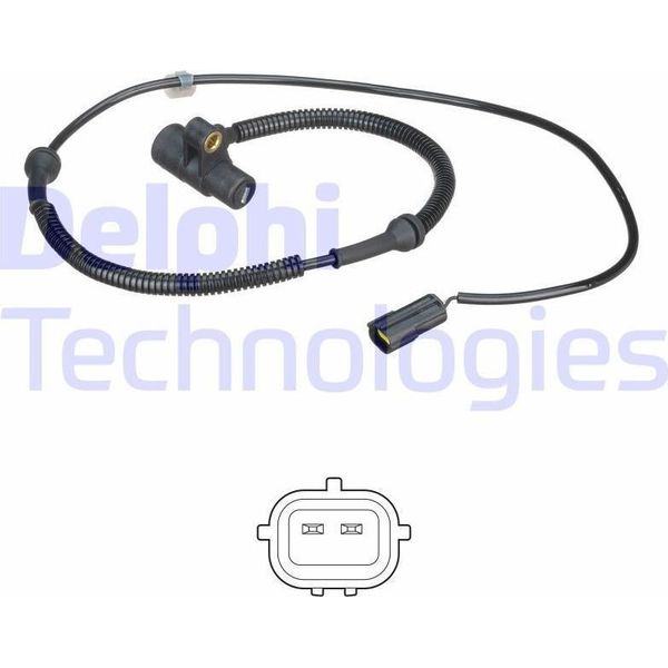 Sensore Abs Delphi Per Velocità Ruota Per Kia Rio Station Wagon (Dc) SS20519-image