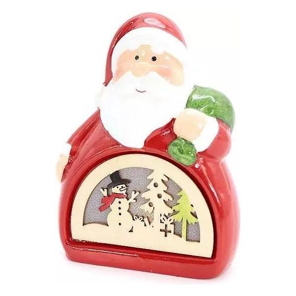 Decorazione Di Babbo Natale Con Luci Led-image