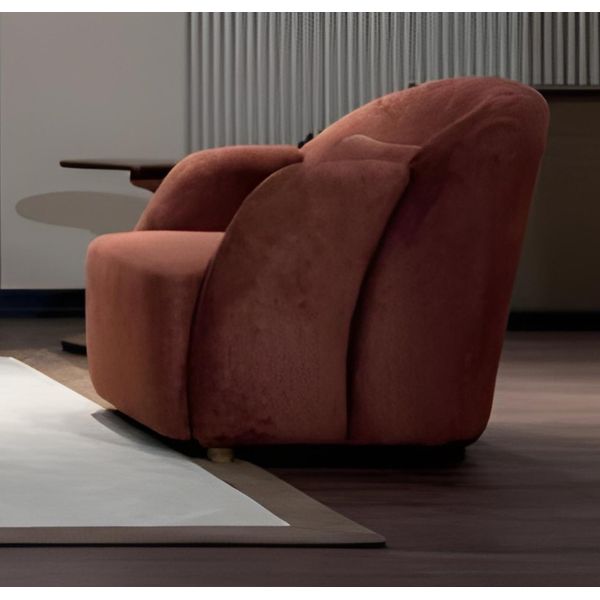 Poltrona Club Sedia Reclinabile Lounge Chair Comfort Moderno Elegante-image