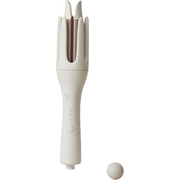 Inf Arricciacapelli Elettrico Automatico 32Mm - Onde Perfette Con Temperatura Regolabile Beige-image