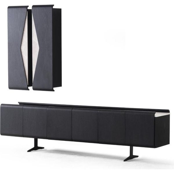 Mobile Da Parete Per Tv Di Design Mobile Da Parete In Legno Per Soggiorno Mobile Da Parete In Legno Moderno M-image