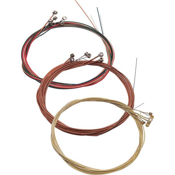 3 Set Di 6 Corde Per Chitarra Acustica, Corde Con Anima In Acciaio Inossidabile, Corde Di Ricambio Per Chitarra Acustica Folk-image