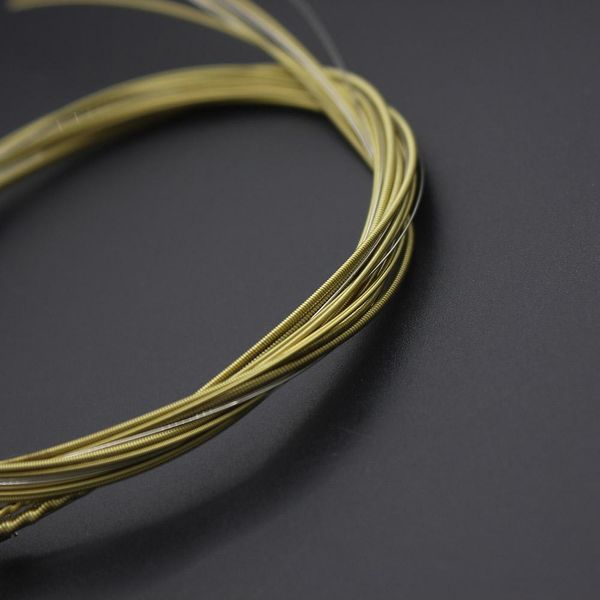 Corde Per Chitarra, Corde Per Chitarra Acustica Corde Per Chitarra Elettrica Corde Per Chitarra Popolare Acustica Sostituzione Set Completo 6Pcs Con Palla Finale Media Tensione Per Chitarra Popolare Sostituzione-image