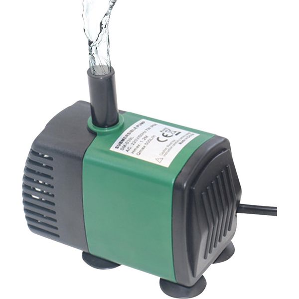 7W 600L/H Pompa Acqua Sommersa Mini Pompa Fontana Pompa Acqua Ultra Silenziosa Per Acquario Serbatoio Pesce Laghetto Giardini Idroponici Con Ugelli-image
