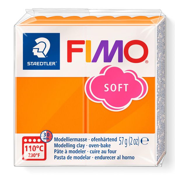 Fimo, Argilla Da Modellare, Argilla Da Modellare Mandarine Soft Normal-image