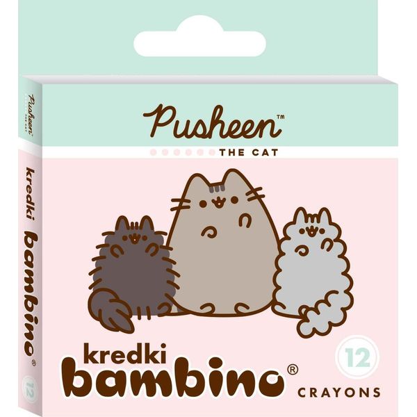 Pastelli Di Argilla Caolino 12 Colori Pusheen Bambino-image