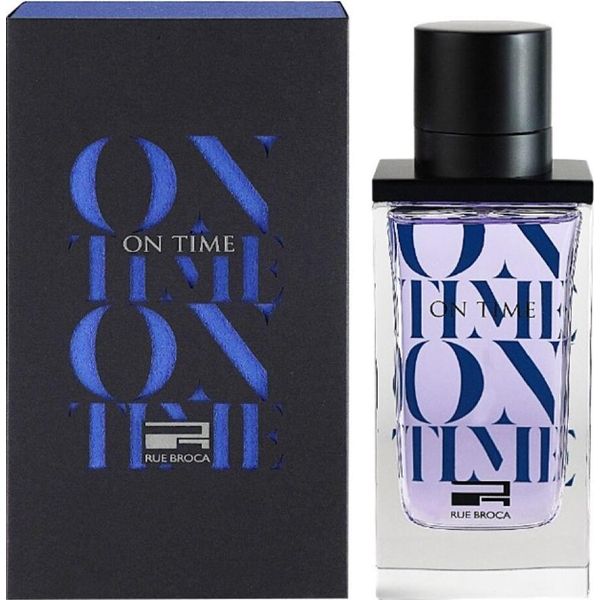 Rue Broca On Time Blue Eau De Parfum Per Uomo 100 Ml-image