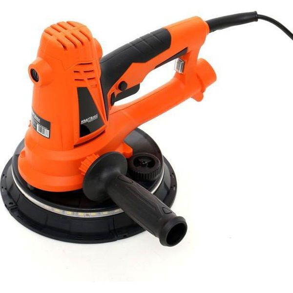 Kraft&Dele 1400W KD1540 Levigatrice Per Cartongesso Retroilluminata A Led - Azione-image