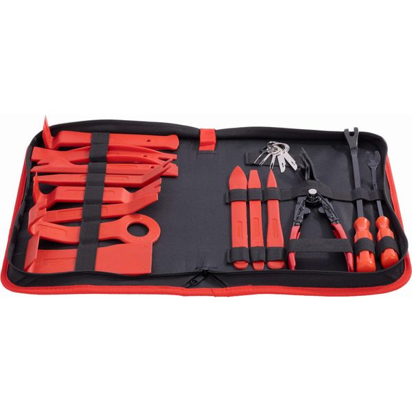 Kraft & Dele KD1135 Set Di Estrattori Per Tappezzeria 19 Pezzi-image