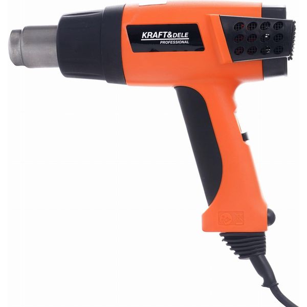 Pistola Termica Kraft & Dele Con Lcd 2000W KD3028-image