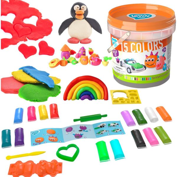Kit Di Modellazione In Plastilina 15 Colori 70146-image