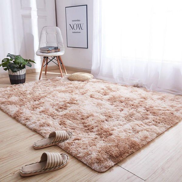 Ombre Shaggy Strado Teppich 200X300 Ombrecamel (Beige)-image