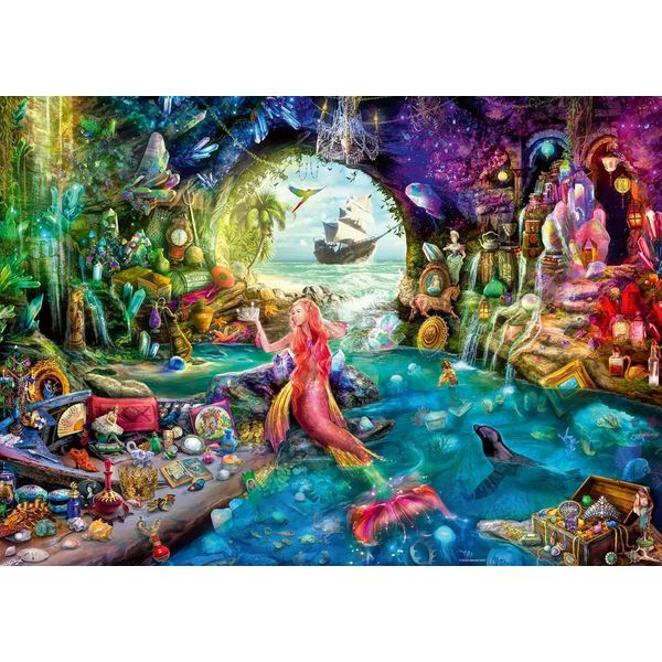 Ravensburger Puzzle Del Tesoro Segreto Della Sirena 1000 Pezzi-image