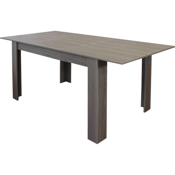 Milanihome.It - Tavolo Da Pranzo Allungabile Di Design Cm 90 L X 140 P X 78 Hdi Coloretaupe-image
