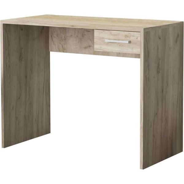 Milanihome.It - Scrivania Di Design Per Studio Con Cassetto 90X45X74 Hdi Colorerovere Grigio-image