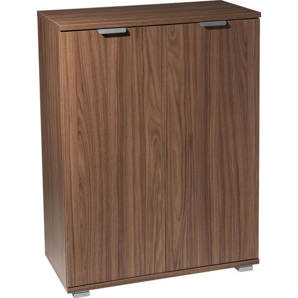 Milanihome.It - Armadietto 2 Ante Per Soggiorno Cucina Bagno Fatto In Italia Cm 60X38X85 Hdi Coloremarrone-image