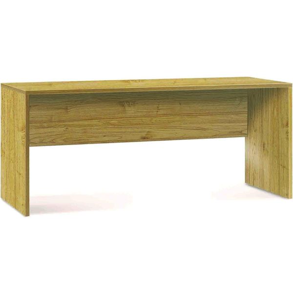 Milanihome.It - Scrivania Moderna 180 Cm Di Design Moderno Cm 180 L X 69 P X 76 Hdi Colorerovere Chiaro-image