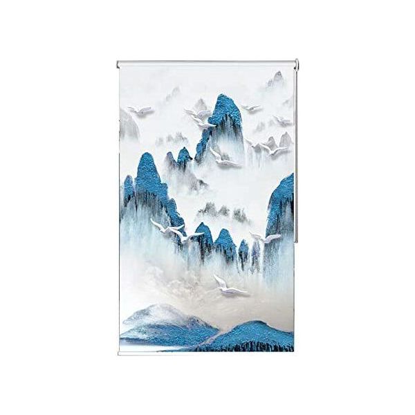 Tenda Oscurante Portatile, Tende Oscuranti Termiche Impermeabili, Tende A Fantasia Per Finestre Soggiorno, Camera Da Letto, Cucina, 60 Cm/80 Cm/100-image