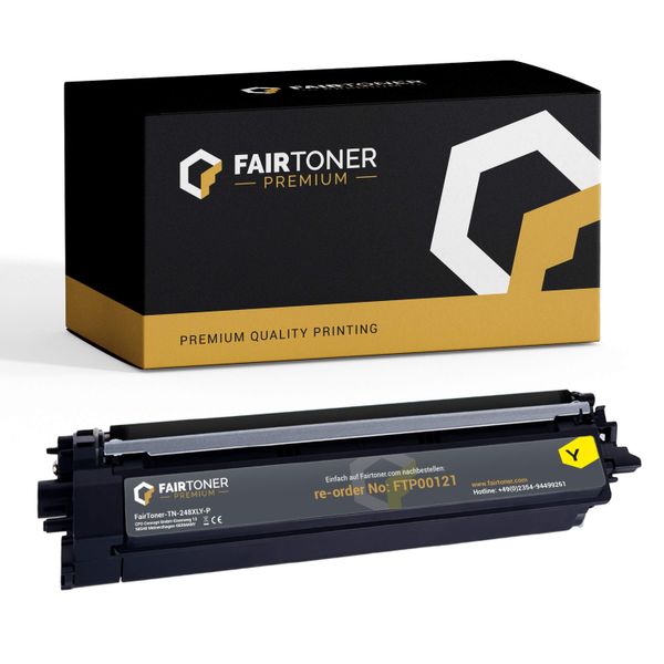Premium Kompatibel FüR Brother HL-L 8230 Cdw (TN-248XLY) Toner Gelb-image