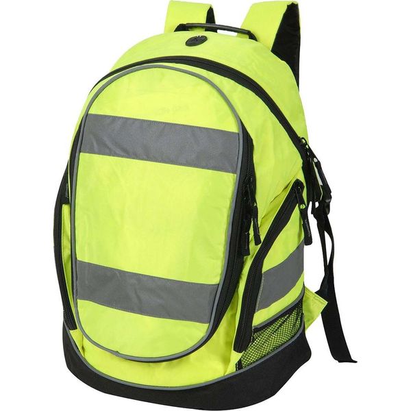 Zaino Shugon Hi-Vis, 23 L (2 Pezzi/Confezione) BC4178 (Taglia Unica) (Giallo)-image
