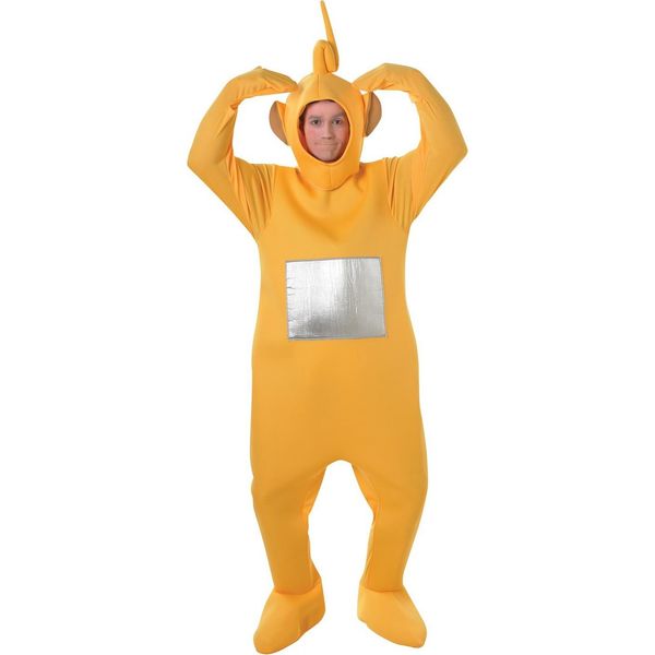 Teletubbies - Costume ''Laa-Laa'' - Uomo/Donna Unisex BN5293 (Taglia Unica) (Giallo)-image