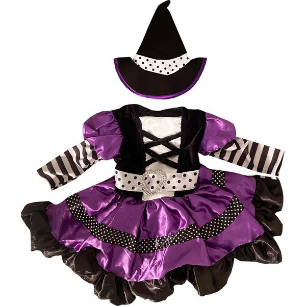 Bristol Novelty - Costume - Bambini BN5233 (104) (Viola/Nero)-image