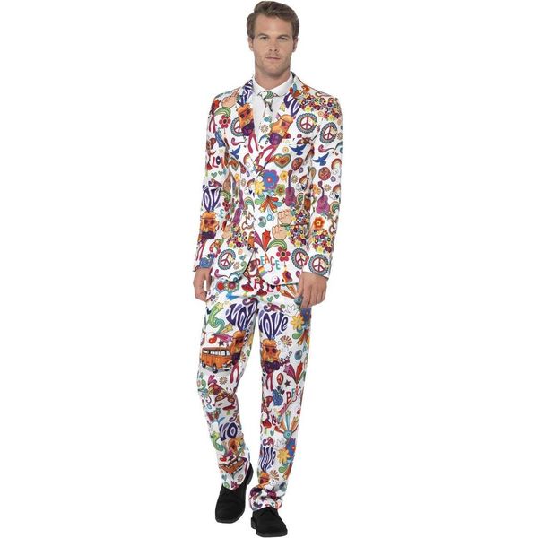 Smiffys - Set Di Costumi "Groovy"" Per Uomo SM628 (M) (Colorato)"-image
