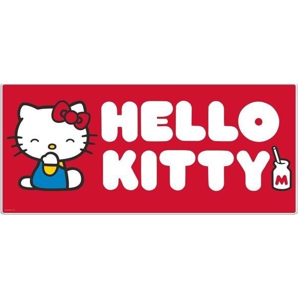 Hello Kitty - Blocco Da Scrivania In Cartone Di Latte PM12744 (40,5 Cm X 6 Cm X 6 Cm) (Rosso/Bianco)-image