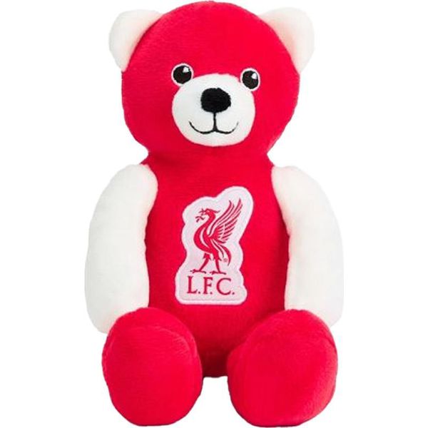 Liverpool Fc - Orso Morbido Di Peluche BS6169 (Taglia Unica) (Rosso/Bianco)-image