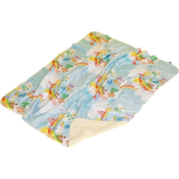 Orsacchiotti - Coperta Vintage, Pile TT981 (Taglia Unica) (Blu)-image