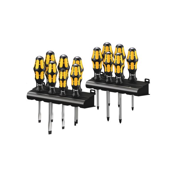 Wera Schraubendreher-Set Kraftform Big Pack 900 13-Tlg. Schlitz/Kreuzschlitz/Torx 05133285001)-image