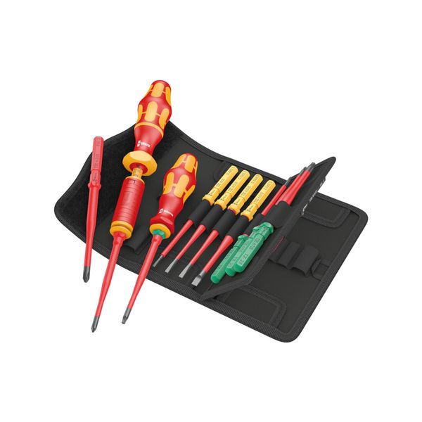 Wera Vde Drehmomentschraubendreher-Satz, Kraftform Kompakt Vde 16 Torque 1,2-3,0 Nm Extra Slim 1 Tool Finder, 16-Teilig (05006609001)-image