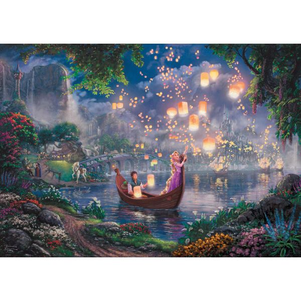 Puzzle Da 1000 Pezzi Schmidt Spiele Thomas Kinkade Disney Rapunzel 59480-image
