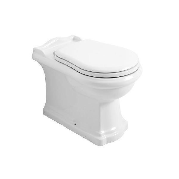 Sapho Kerasan Retro - Wc A Pavimento, Scarico Inferiore/Posteriore, Bianco 101601-image