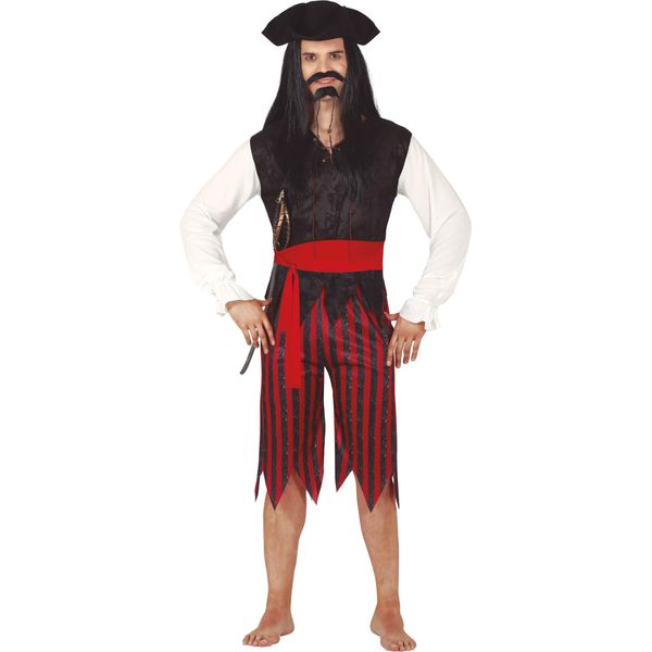 Costume Da Pirata Per Uomo, Taglia:M-image