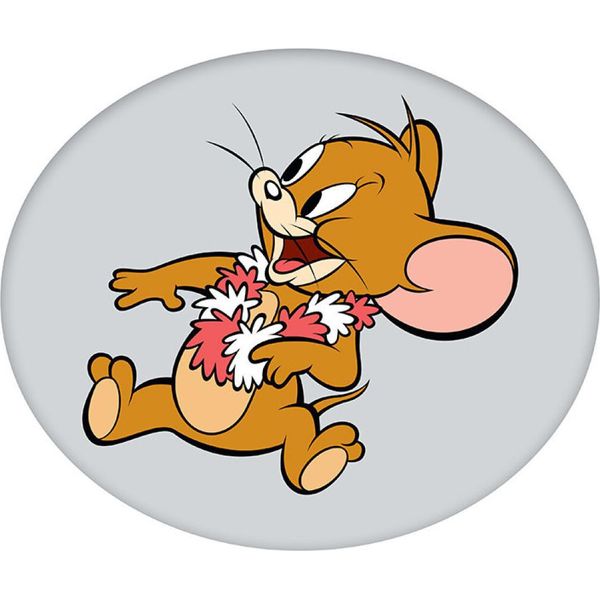 Cuscino In Carbotex Tom & Jerry Mouse 40 Cm Poliestere Grigio/Marrone-image