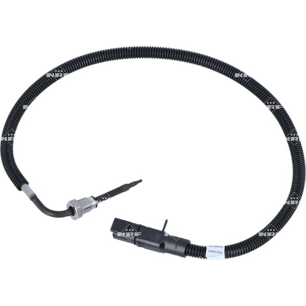 Sensore Temperatura Gas Di Scarico 2 Poli 605 Mm Cavo Nrf Per Volvo Fmx E Altri-image