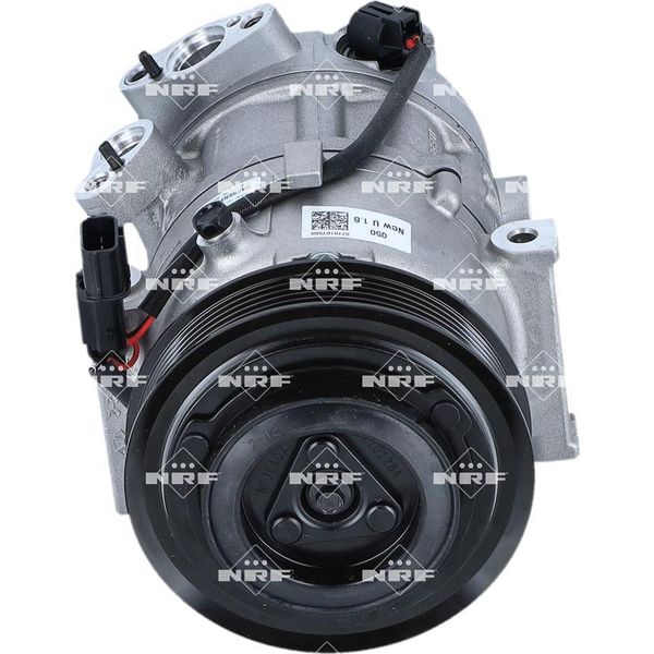 Compressore Aria Condizionata 12 V Ø 120 Mm VS16E Nrf Per Hyundai Tucson Ed Altri-image
