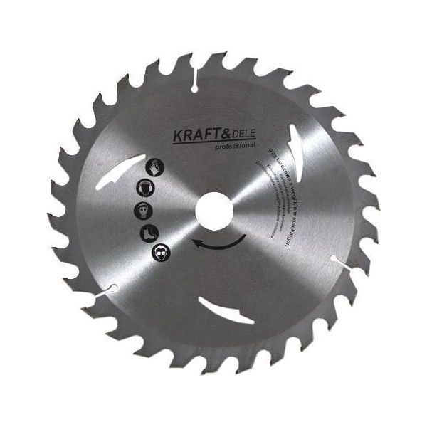 Kraft&Dele KD1021 Lama Per Legno 200Mm 24Z-image