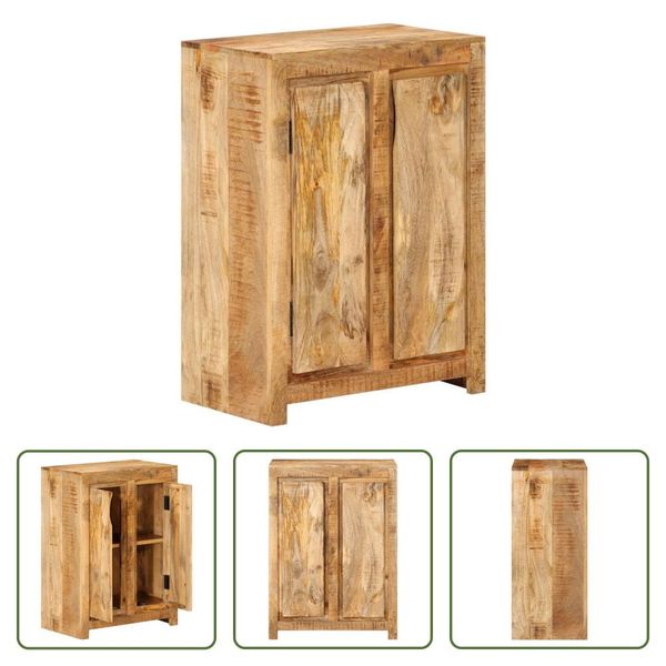 The Living Store Credenza 55X33X75 Cm Legno Massiccio Mango-image