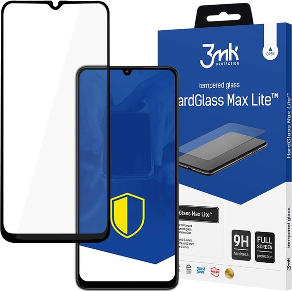 3Mk Display Vetro Temperato Hardglass Max Lite Per Redmi 13C 5G 0,3 Mm 9H-image