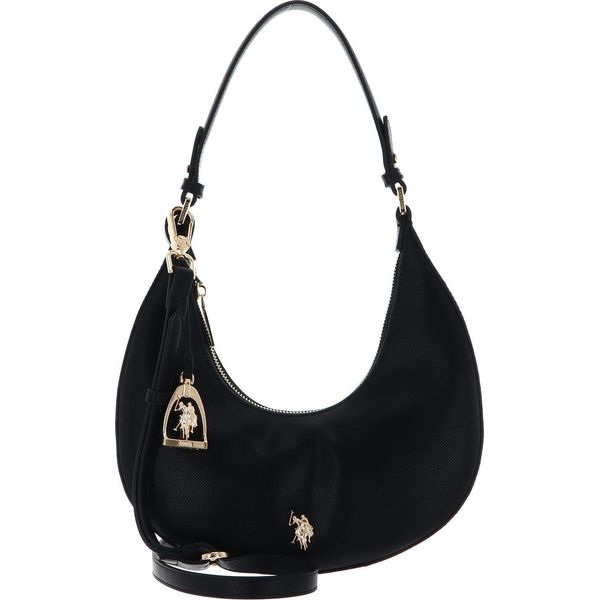 U.S. Polo Assn. Borsa A Tracolla Borsa A Tracolla Jones Round Hobo Bag Black Nero-image