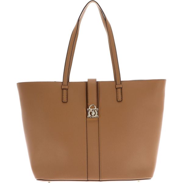 U.S. Polo Assn. Borsa A Tracolla Borsa Shopper Winterberry Shopping Bag Camel Marrone Chiaro-image