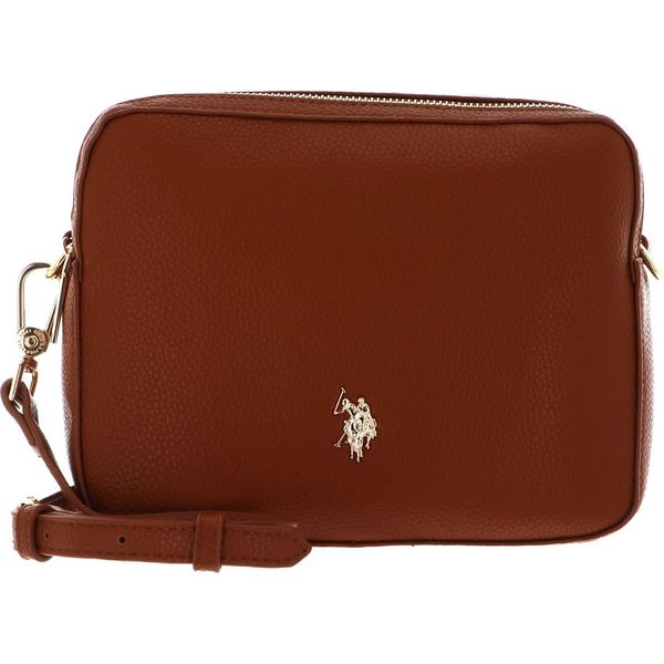 U.S. Polo Assn. Borsa A Tracolla Mansion Zip Crossbody Bag Tan Marrone-image