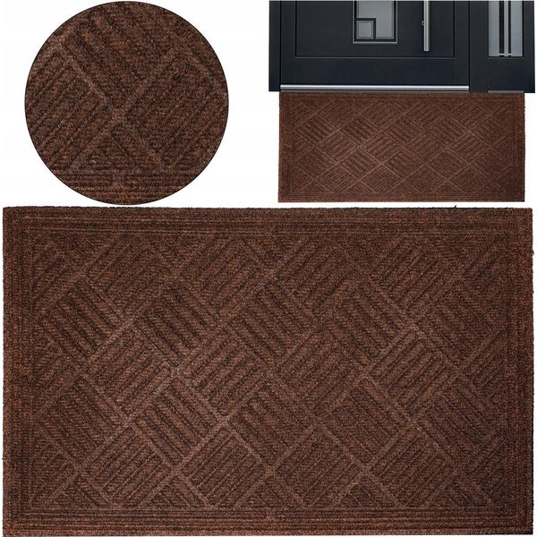 Deco4Home Zerbino Kiri 45X75 Marrone-image