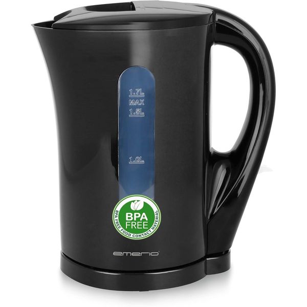Bollitore Basic, 1,7L, Senza Bpa, Senza Fili, Autospegnimento, Protezione Dal Surriscaldamento, Interruttore On/Off Illuminato, Filtro Anticalcare, Indicatore Del Livello Dell'acqua, WK-123483-image